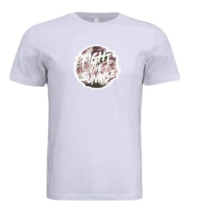 Rising Flower Logo Tee - Lavender Blue *PRESALE*
