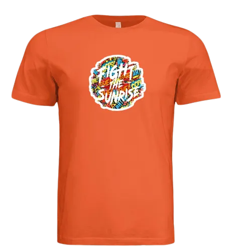Rising Comics Logo Tee - Orange *PRESALE*