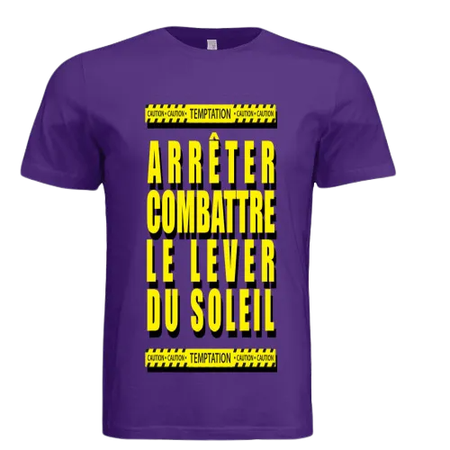 ARREST FIGHT THE SUNRISE - Royal Purple *PRESALE*