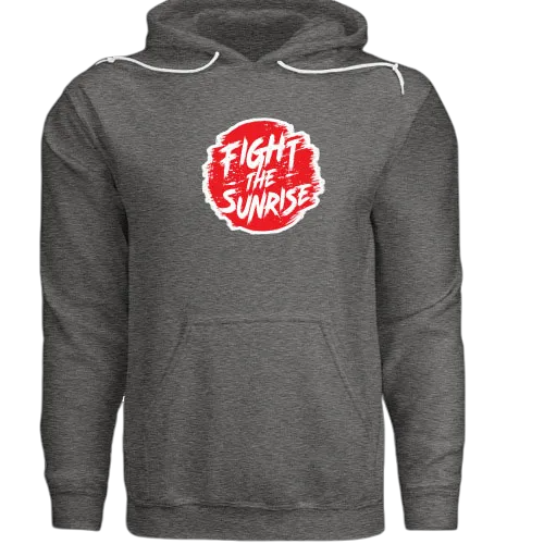 Rising Sunset Logo Hoodie - Heather Grey *PRESALE*