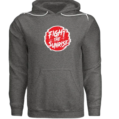 Rising Sunset Logo Hoodie - Heather Grey *PRESALE*