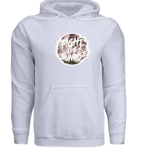 Rising Flower Logo Hoodie - Lavender Blue *PRESALE*