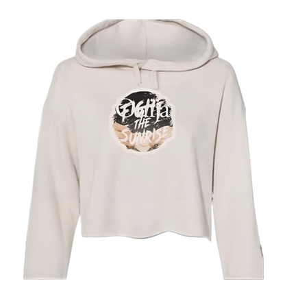 SEANCE CROPPED HOODIE - Heather Dust - *PRESALE*